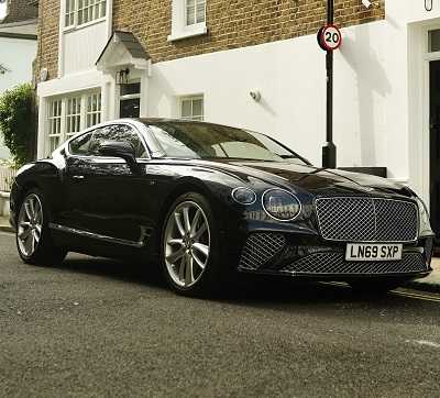 Bentley car hire in London