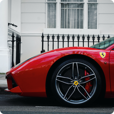 Luxury cars for hire in London by Hertz Dream Collection